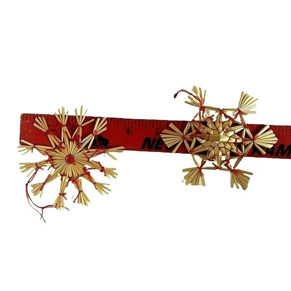 Vintage Corn Husk Straw  ❄️🌟Christmas Ornaments Set - Picture 7 of 8